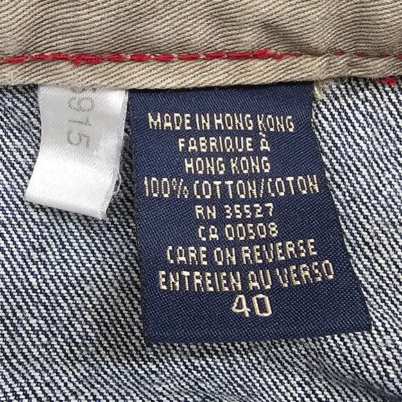 Vintage Marithe Francois Girbaud Shorts Mens Size 40 Jean Shorts Streetwear - Picture 9 of 14